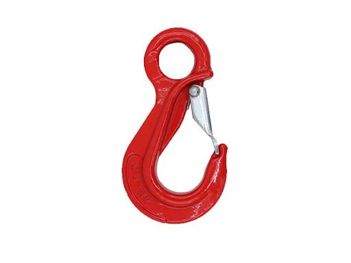 Grade 80 eye sling hook with latch