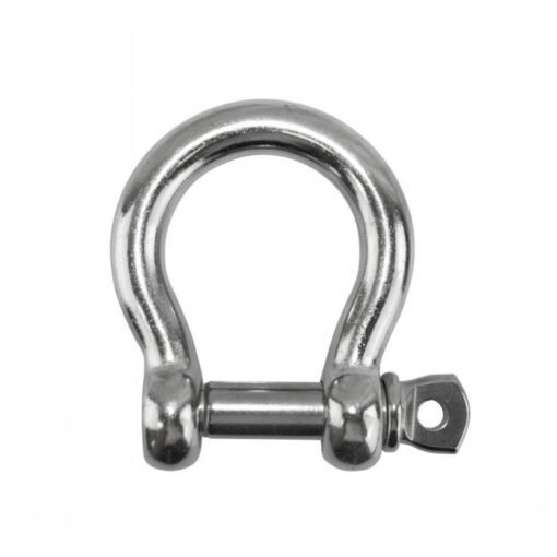 Screw Pin Shackle Large Bow Shackle with Collar Pin