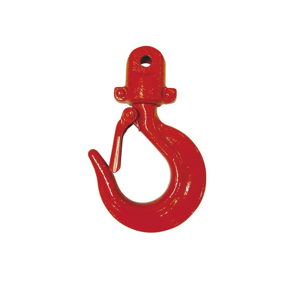 chain block hook painted red