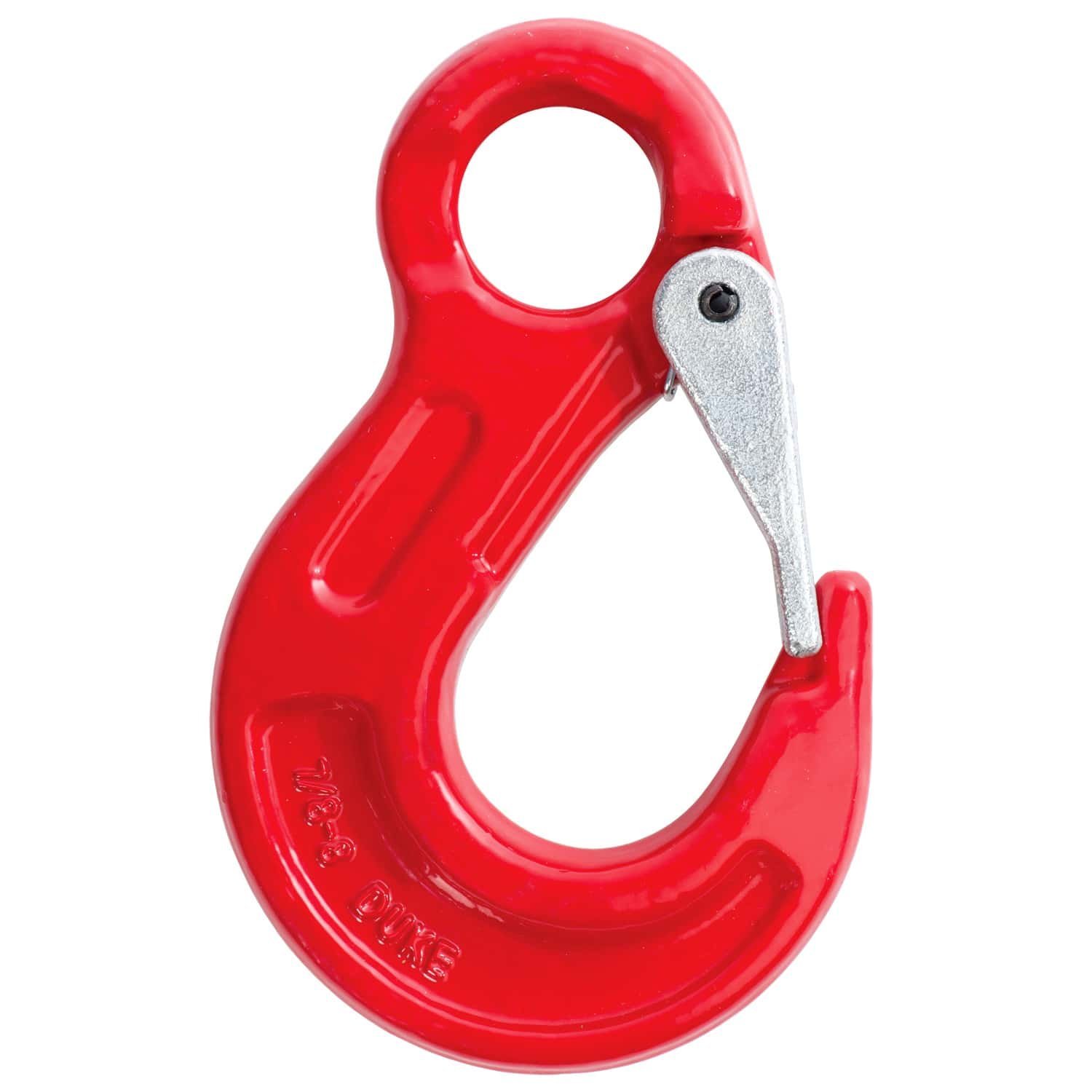 Eye slip hook with latch