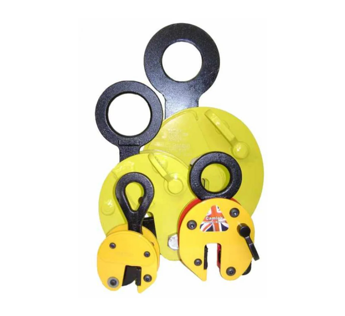 Vertical panel lifting clamp