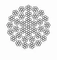 34x7 wire rope cross section Sichwirerope