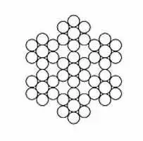 6x7 wire rope cross section