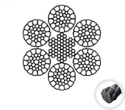 6xK36 Wire Rope
